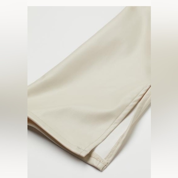 Elegant Cream Women's Pants - Picture 2 of 2